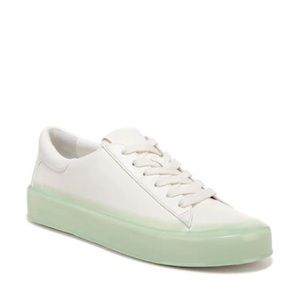 Vince white and green sneakers